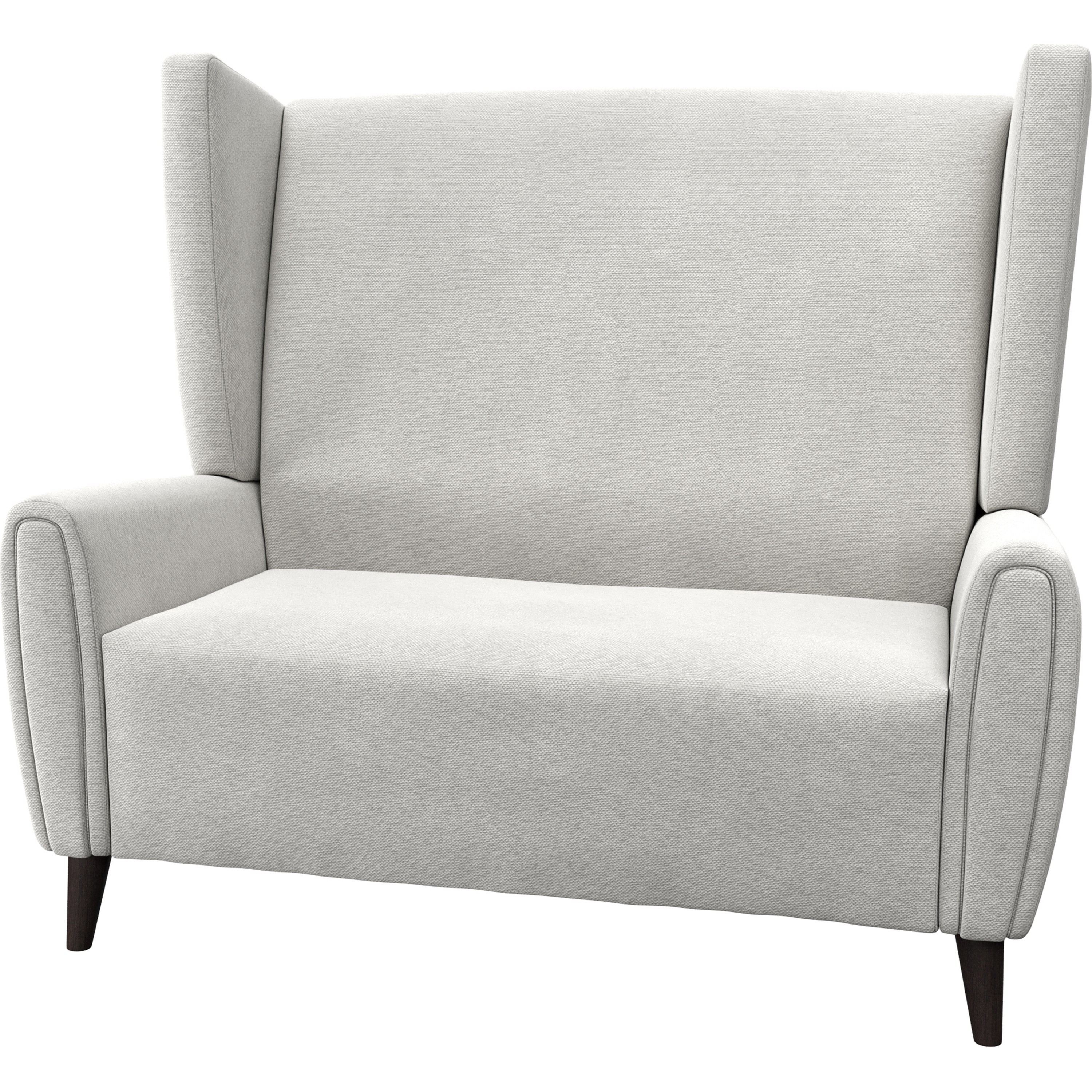 Maxwell Thomas® Maqueda Collection High-Back Loveseat, Outside Channel Back, Grade Z - Frame Finish: Corduroy