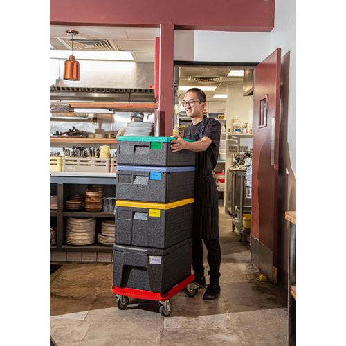 Cambro EPPID5 Go Box Menu Card Set in 5 Colors (6RF65)