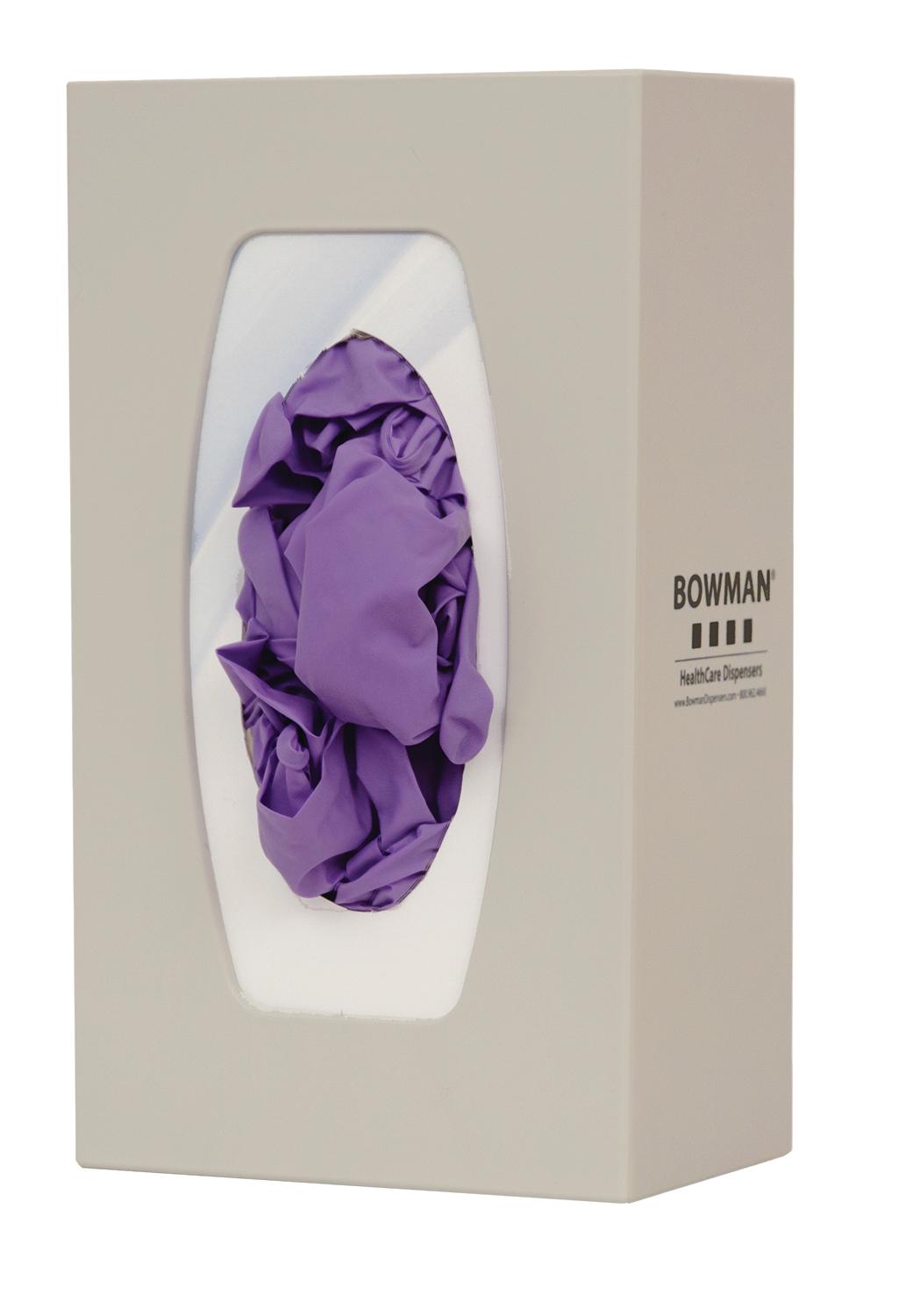 Glove Box Dispenser - Single with Flexible Springs Holds one box of ...