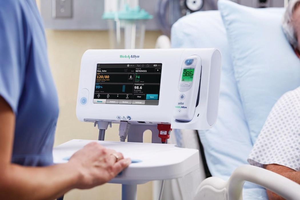 Attendant® Touchscreen Vital Signs Monitor, NIBP, SPO2, Exergen ...