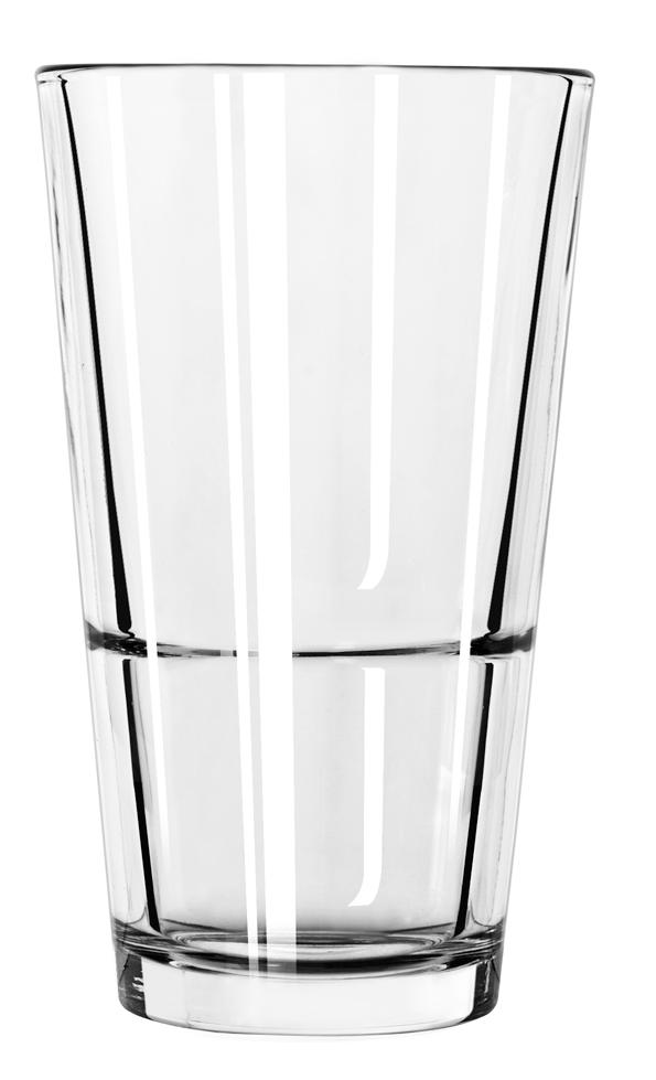 16 oz. Restaurant Basics Stacking Mixing Glass, case of 24