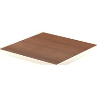 Laminate Tabletop with Spill-Boundary Edge, 30" Square