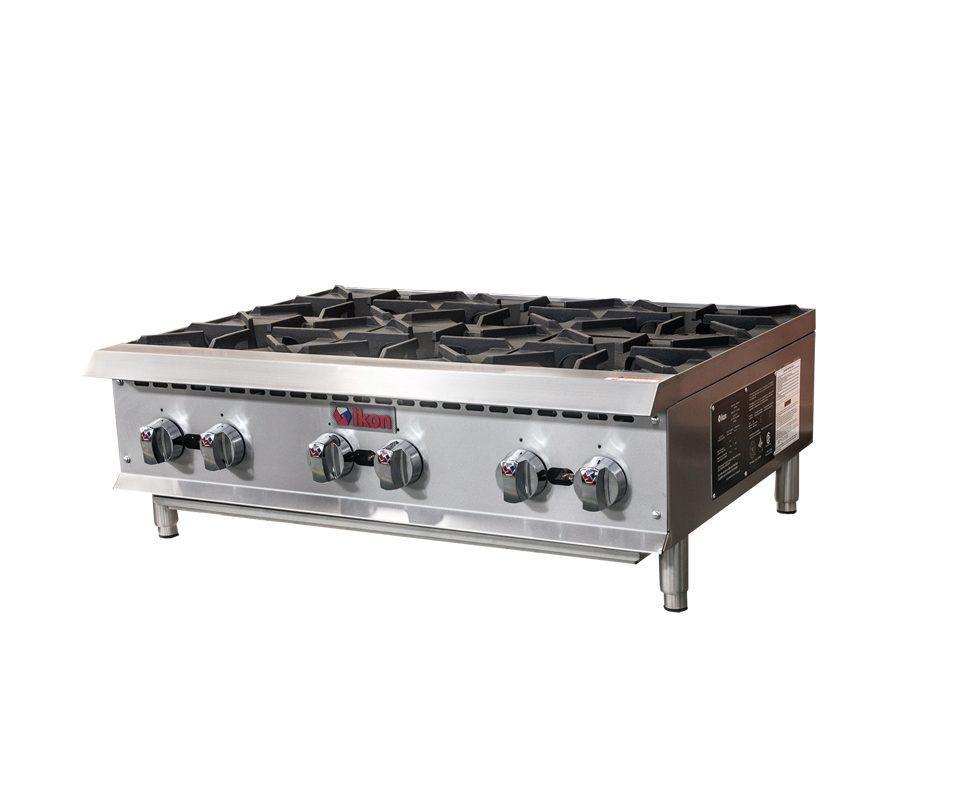 IKON IHP-6-36 Gas hotplate - 6 burner