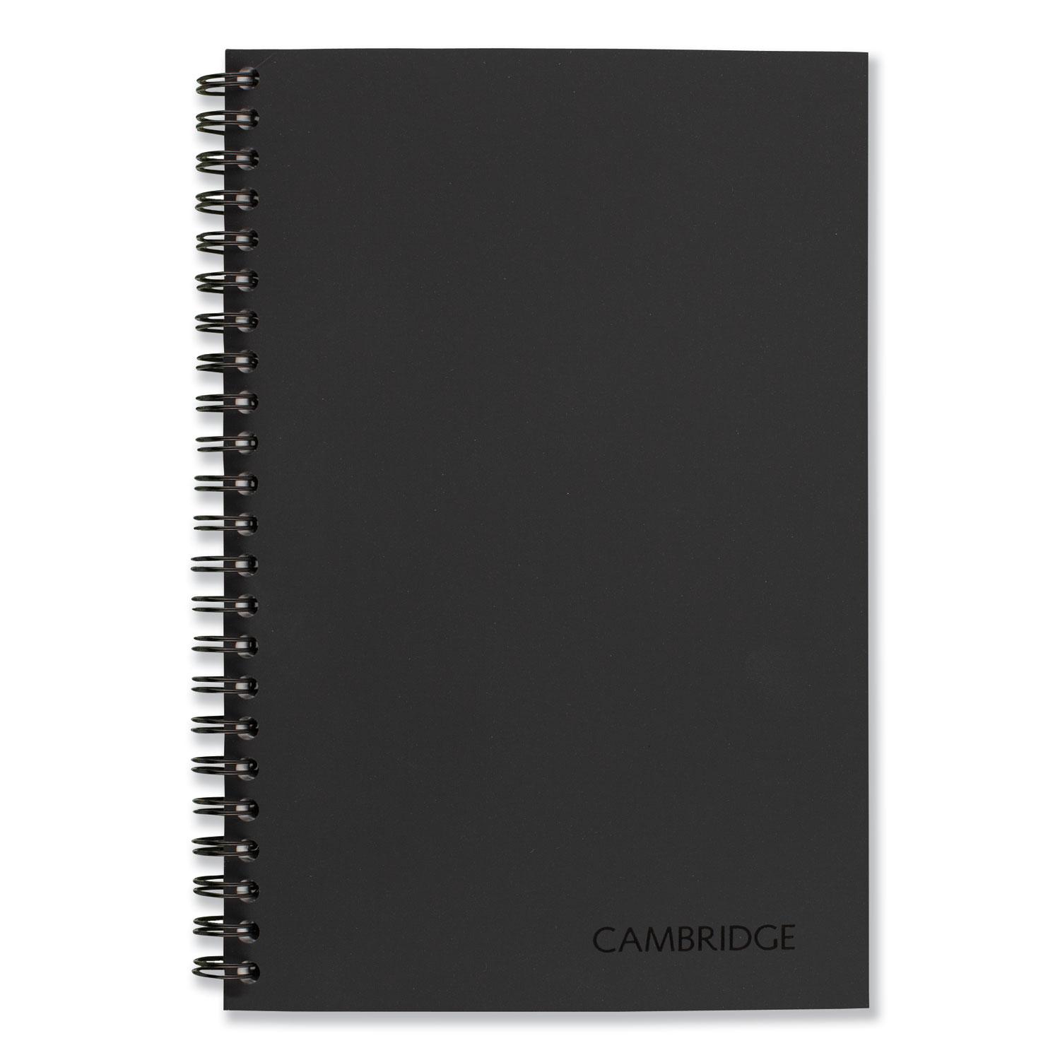 Cambridge® Side Bound Ruled Meeting Notebook, Legal Rule, 8 x 5, 80 Sheets