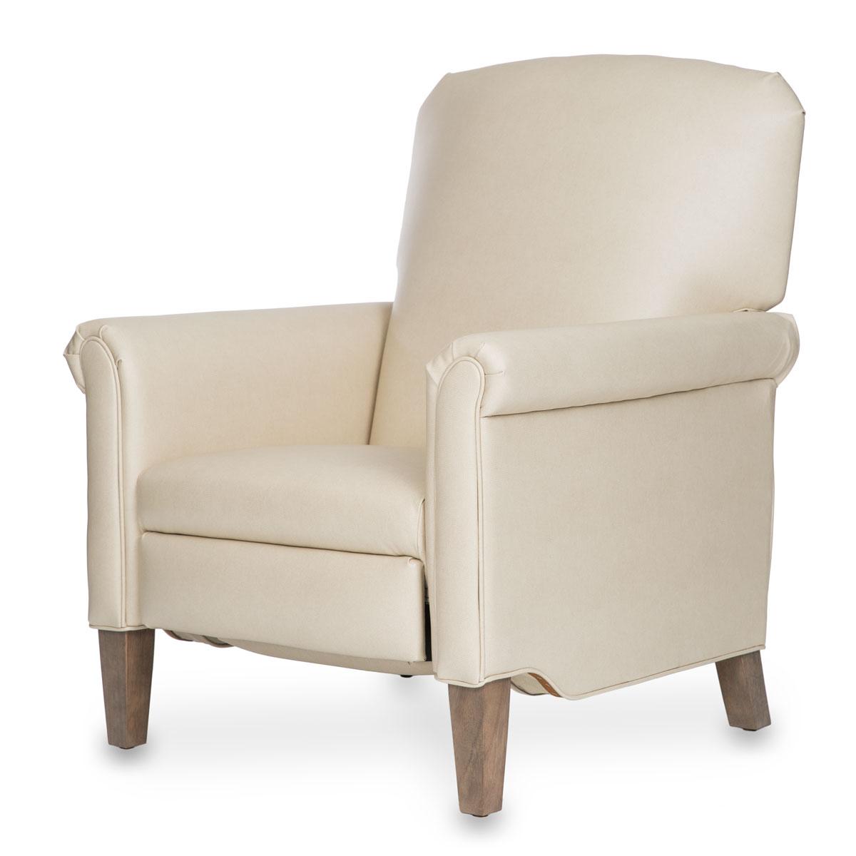 Alisa Recliner, Grade 02 - Frame Finish: Millwork Cherry