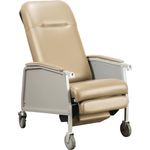 Direct Supply® 3-Position Recliner - Upholstery Color: Espresso