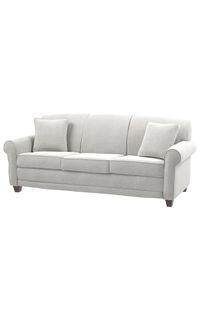 Quick-Ship Elkhart Sofa with Preferred Seat Deck in Crypton Fabric