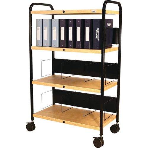 Mov-it Elite Series I Open-style Chart Rack - Number of Shelves: 3 ...