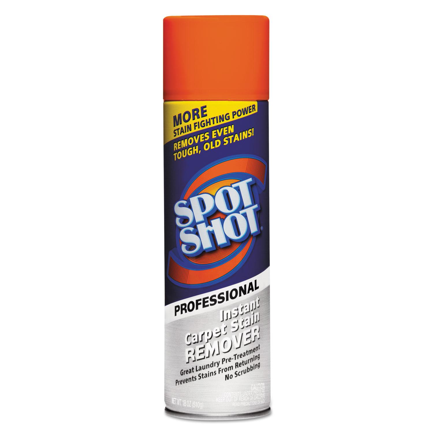 WD-40® Spot Shot Professional Instant Carpet Stain Remover, 18oz Spray Can, 12/Carton