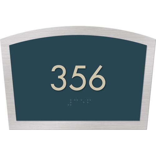 Apex Room Number Sign, 6-3/8