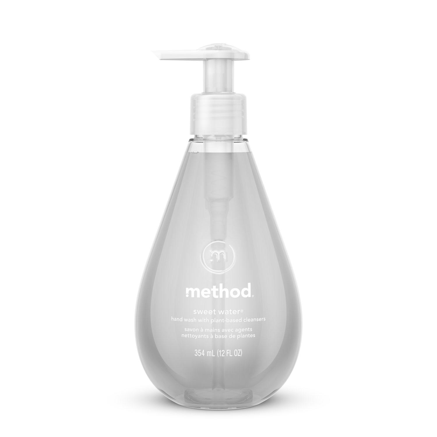 Method® Gel Hand Wash, Sweet Water, 12 oz Pump Bottle