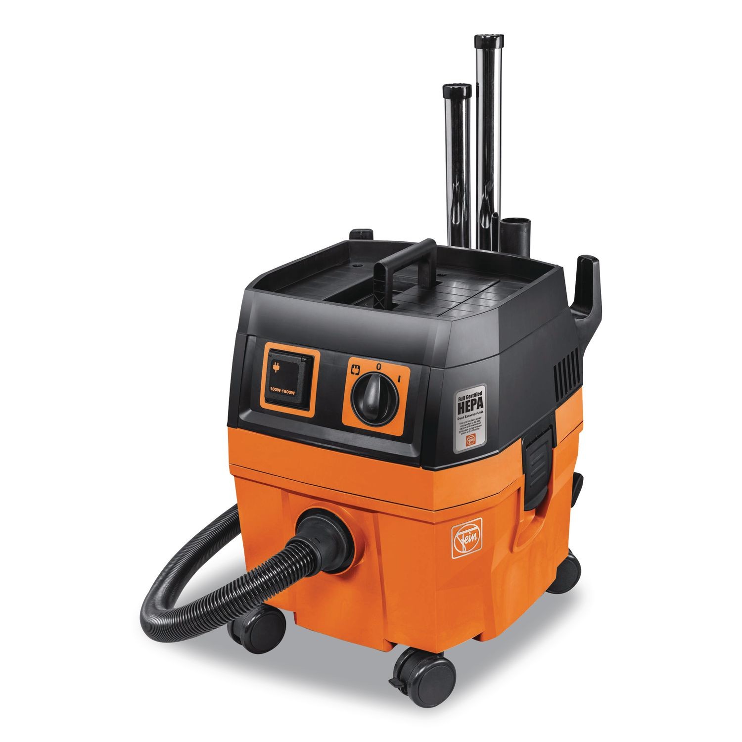 Turbo I Wet/Dry Vacuum/Dust Extractor, 5.8 gal Tank Capacity, Orange ...