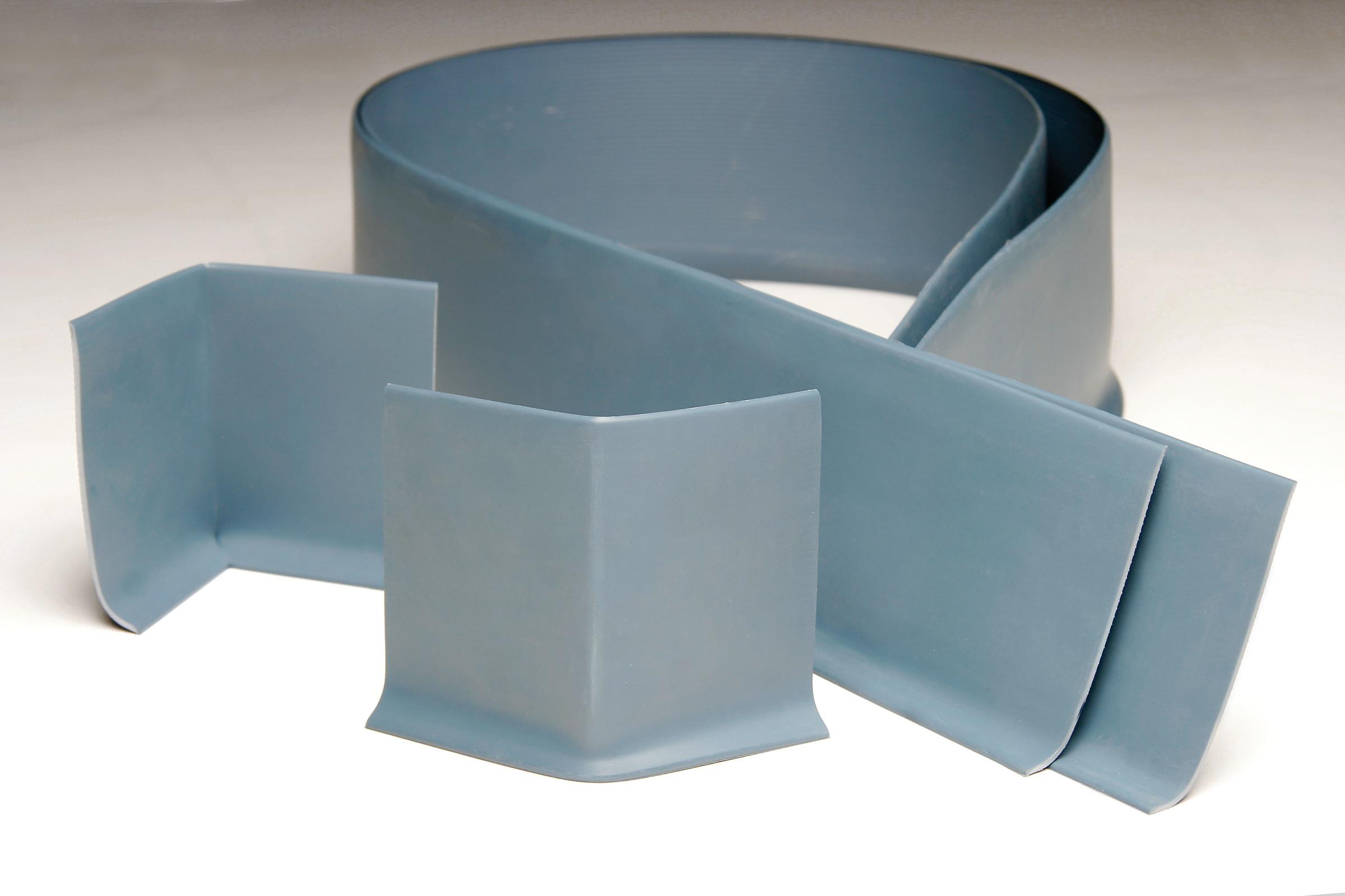 Standard Vinyl Wall Base, .080 Thick, 4"H, 100' Roll, Level 2 Colors, Coved - Base Shape: Coved Base Color: Steel Lavender