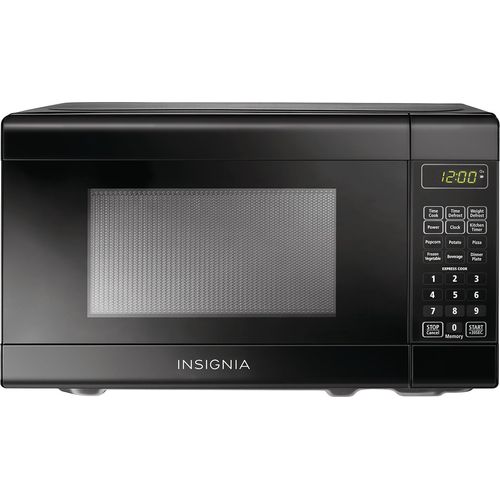 Insignia - 0.7 Cu. ft. Compact Microwave - White