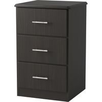 Quick-Ship Williamsburg 3 Drawer Bedside Cabinet