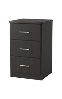 Quick-Ship Williamsburg 3 Drawer Bedside Cabinet