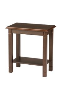 Baxley Chairside Table with Laminate Top