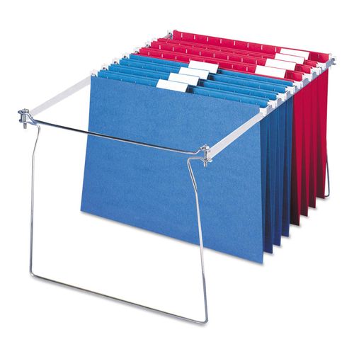 Smead 3 1/2" Cap Hanging Pockets w/Full-Height Gussets Letter Assorted Colors 4 