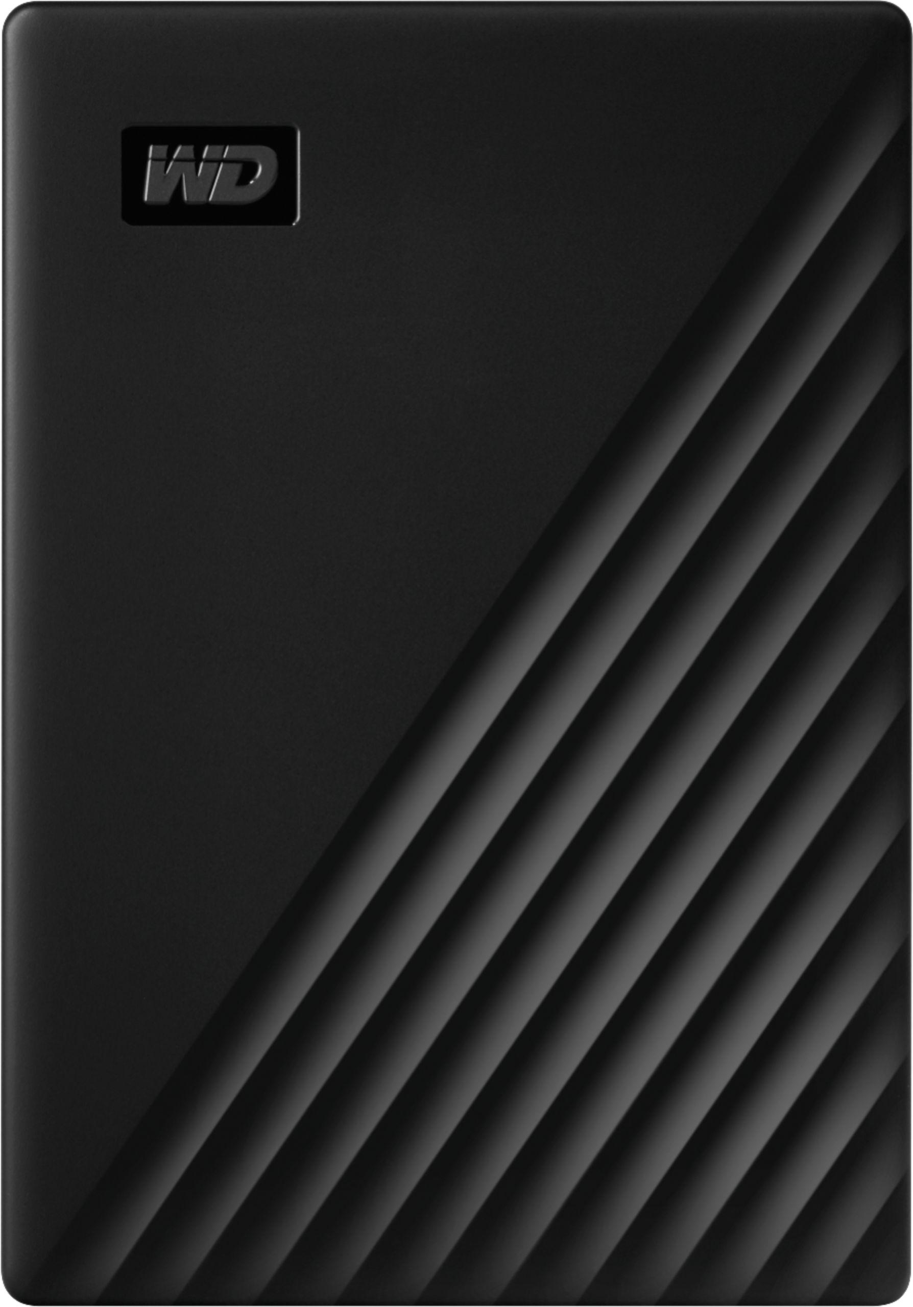 WD - My Passport 4TB External USB 3.0 Portable Hard Drive with Hardware Encryption (Latest Model) - Black