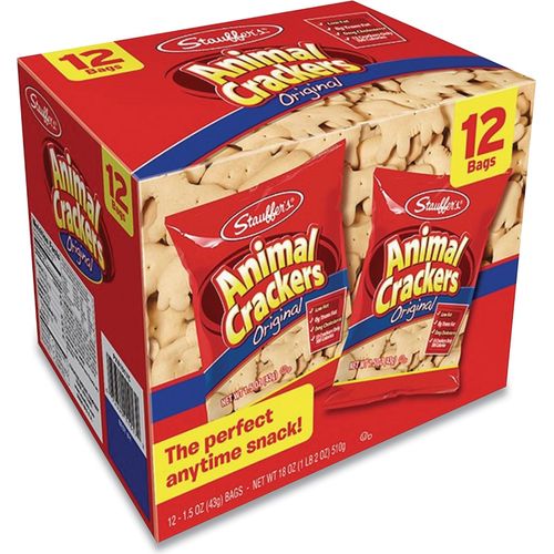 Stauffer's® Animal Crackers, 1.5 oz Bag, 12/Box