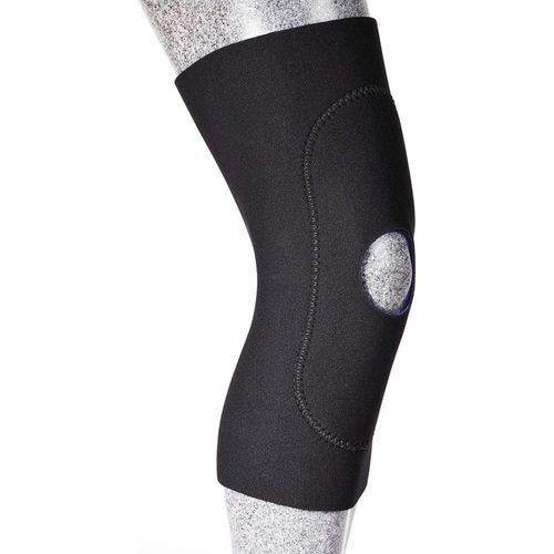 Mueller Open Patella Knee Sleeve, Medium, Unisex, Black