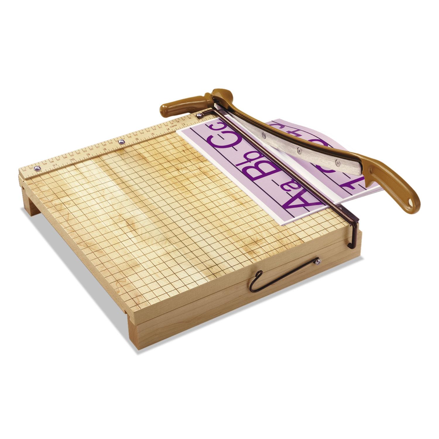 Swingline® ClassicCut Ingento Solid Maple Paper Trimmer, 15 Sheets, Maple Base, 12 x 12