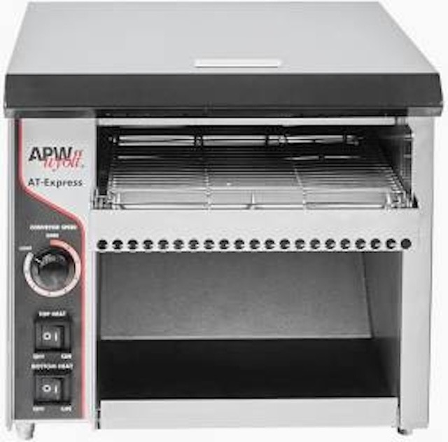 APW Wyott AT EXPRESS-240V-1725 Radiant Electric Conveyor Toaster, 240V ...