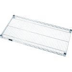 Quantum Shelving Wire Shelf, 24" x 60", Chrome
