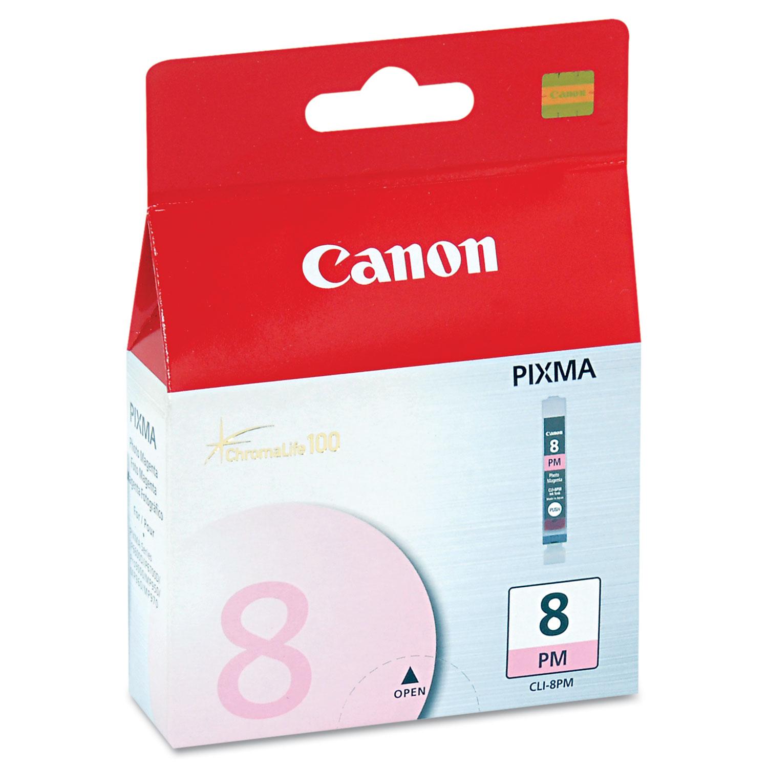 Canon® CLI8PM (CLI-8) Ink, Photo Magenta