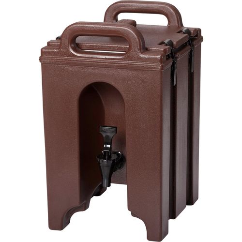 Camtainer Plastic Insulated Beverage Dispenser, Dark Brown, 5 1/2