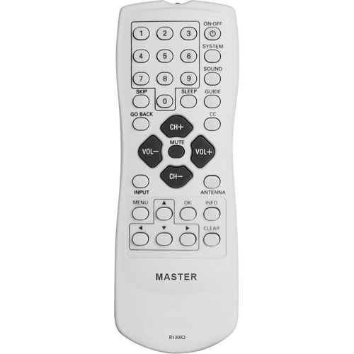 Desigualdad afijo acción Master remote for Continu.us TV's: CT-XX10, CT-XX20, CT-XX30, CT-XX40X,  CT-XX50 (40772) | Direct Supply