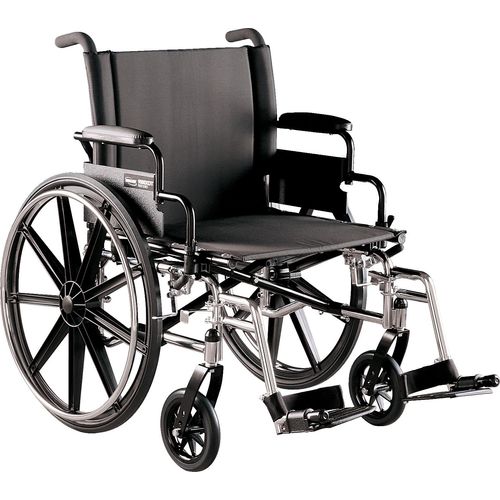 Invacare 9001 XDT Heavy Duty Wheelchair, 16 in D, 17 1/2 in STF