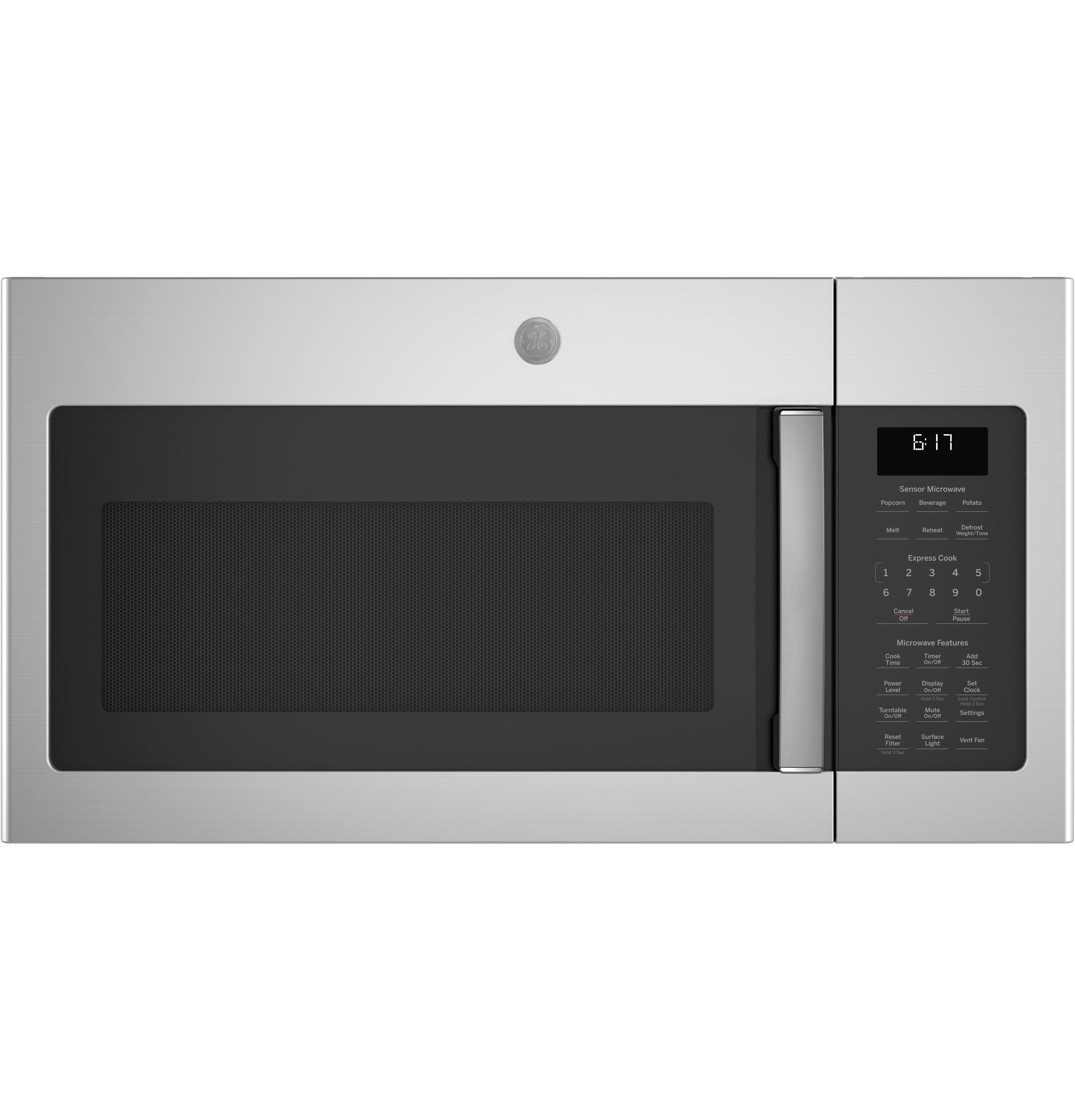 GE®  1.7 Cu. Ft. Over-the-Range Sensor Microwave Oven, Fingerprint Resistant Stainless