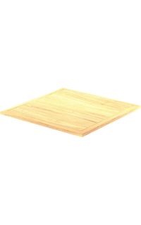 Thermolaminate Tabletop with Spill-Retainer Edge, 36" Square