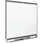 Quartet® Prestige 2 Magnetic Total Erase Whiteboard, 48 x 36, Graphite Frame