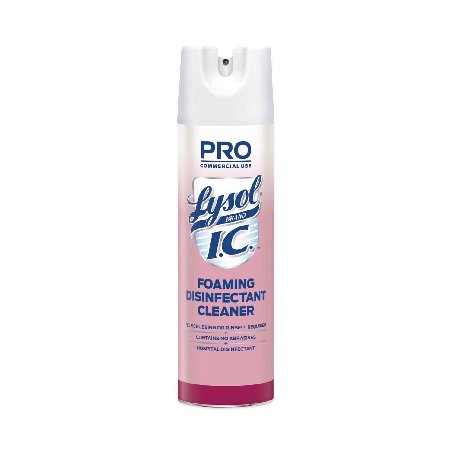 Lysol® IC Foaming Disinfectant, 24 oz. Aerosol Can