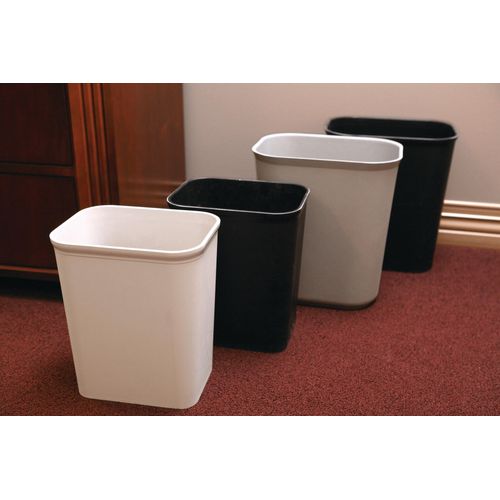 Direct Supply® Waste Receptacle, Rectangle, UL, 14 Qt., Case of 6 ...