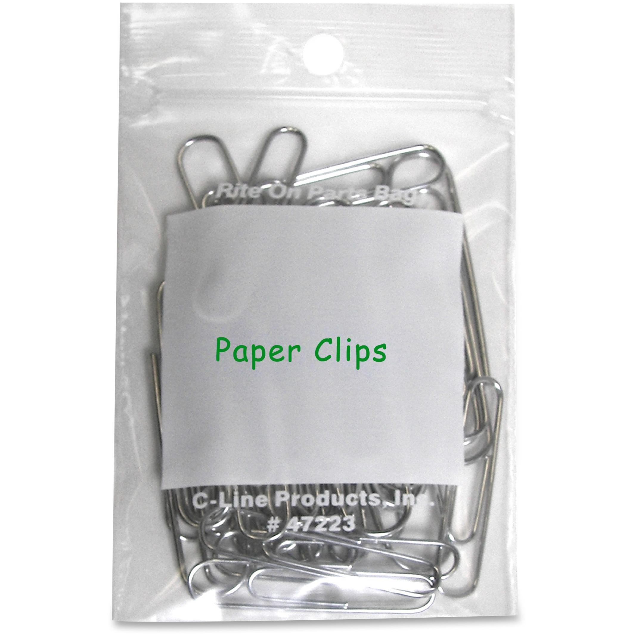 Small Parts Bag,Write-On,Reclosable,Poly,2"x3",1000/CT,CL