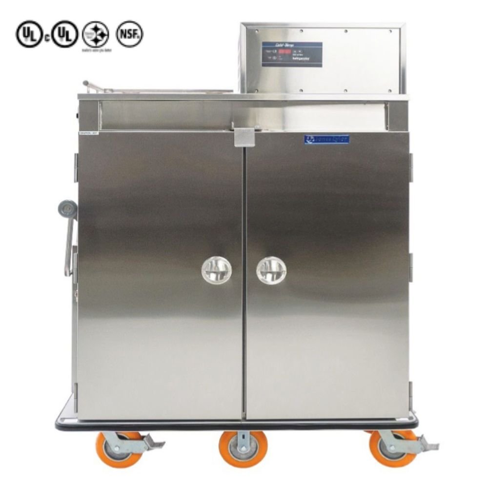 Direct Supply® Aluminum Tray Delivery Cart, Holds 24 Trays (G0634)