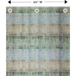 Direct Supply® Textiles® Practi-Cube Glasswork Cubicle Curtains, Evergreen, 66x66