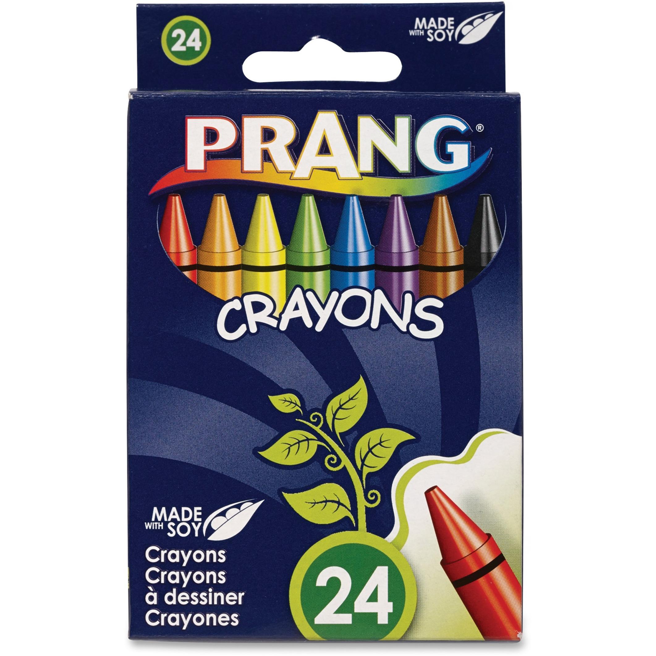 Eco-friendly Crayons, Children's,Tuck Box, 24 Ct., Assorted