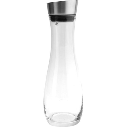 38 oz. (40 oz. rim-full), 5.25 Dia. Glass Decanter w/ Dripless