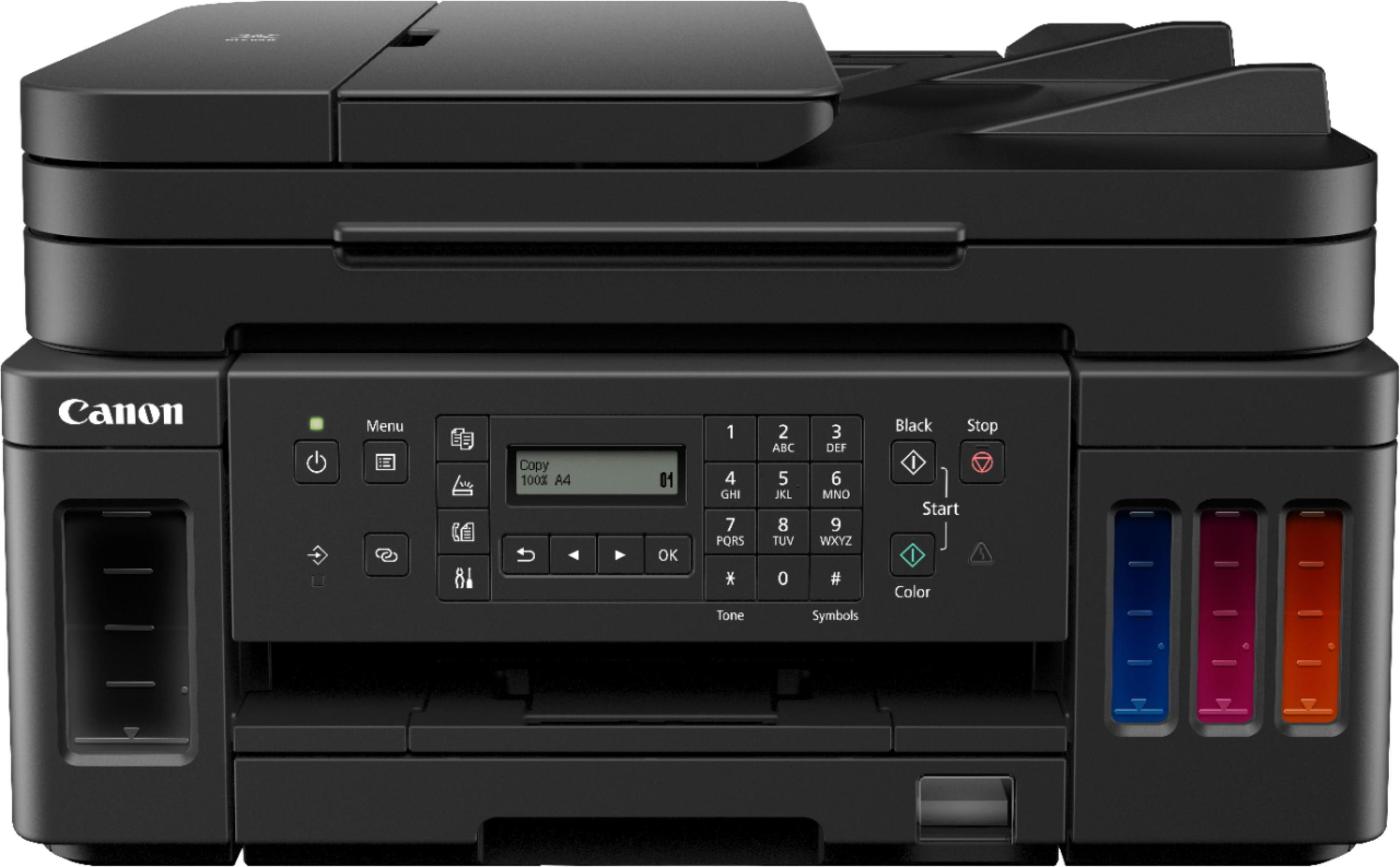 Canon - PIXMA MegaTank G7020 All-In-One Inkjet Printer - Black
