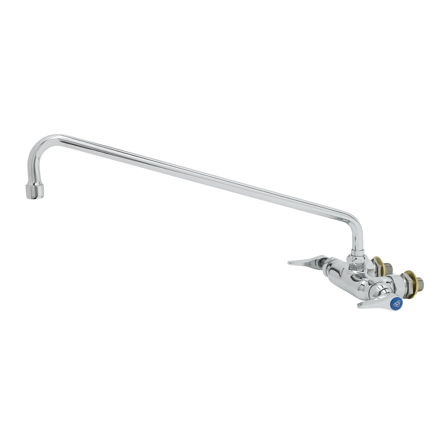 Double Pantry Faucet, Wall Mount, 8