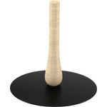 Maxwell Thomas® Essential Series Athens Disc Table Base, for 48" Square Tabletops - Base Finish: Natural Maple