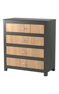 Evanston 4-Drawer Chest with Two-Tone Finish