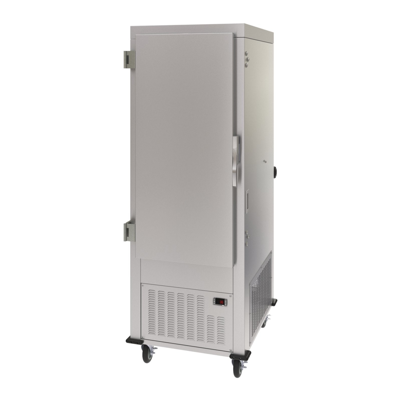 Dinex DXPACR15R Air Curtain Refrigerator 15 slides, Right-hinged