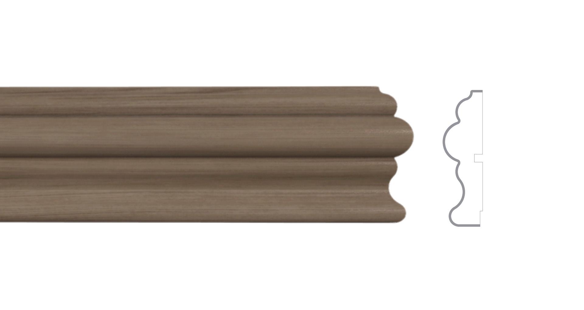 Acrovyn Crash Rail SCR-50, Classic Maple (JHB13) | Direct Supply