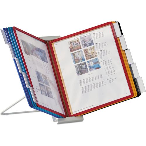 Durable® InstaView Expandable Desktop Reference System, 10 Panels ...