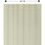 Direct Supply® Textiles® Practi-Cube Dane Cubicle Curtains, Sand, 66x66